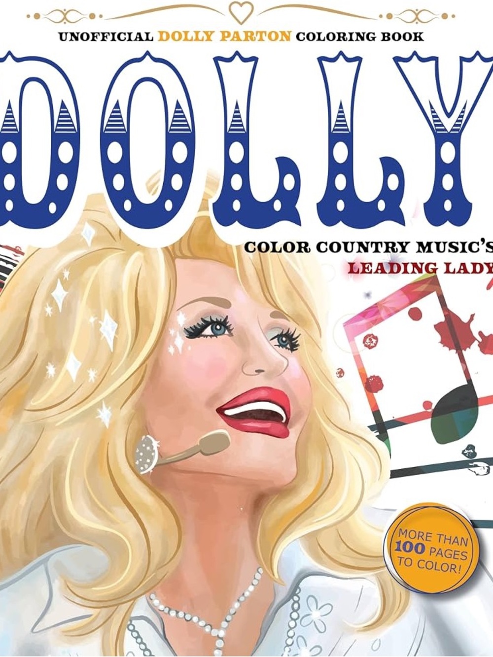 DOLLY PARTON Coloring Book 100+ Pages